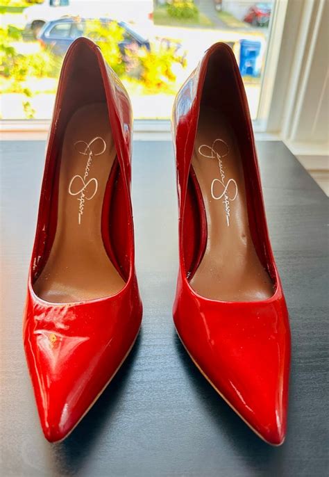 jessica simpson pumps red|jessica simpson hot pink pumps.